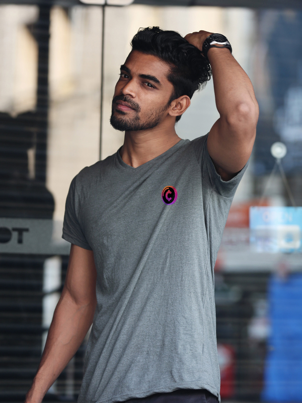 The Cryptos Choice Lifestyle T-shirt Charcoal