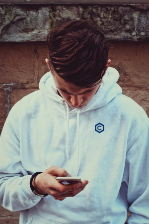 Cronos (CRO) Casual Lifestyle Hoodie