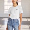 bella-canvas-3301 WhiteCoin (XWC) Casual Lifestyle T-shirt